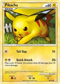 Pikachu (78/123) [HeartGold SoulSilver]