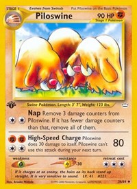 Piloswine (36/64) [Neo Revelation (Unlimited)]