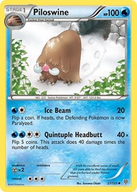 Piloswine (27/135) [Plasma Storm]