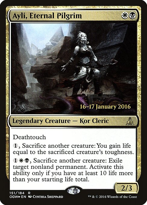 Ayli, Eternal Pilgrim (151s) [Oath of the Gatewatch Promos]