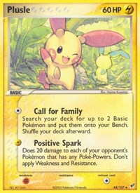 Plusle (44/107) [Deoxys]