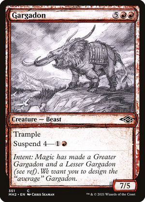 Gargadon (351) [Modern Horizons 2] [Showcase]