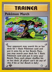 Pokemon March (102/111) [Neo Genesis (Unlimited)]