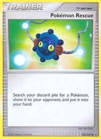Pokemon Rescue (115/127) [Platinum]