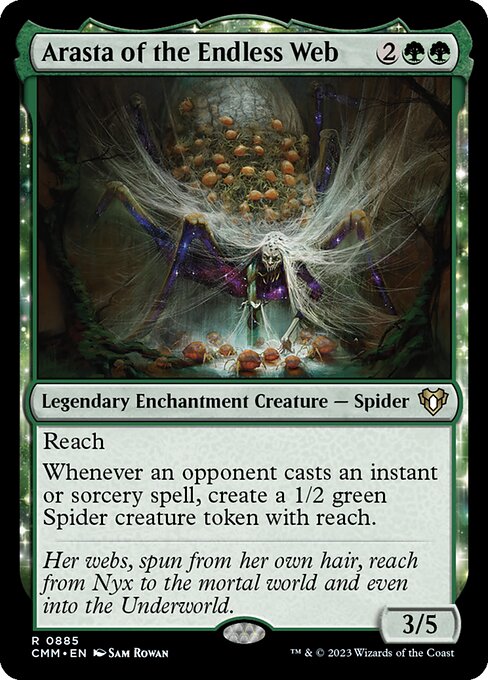 Arasta of the Endless Web (885) [Commander Masters]