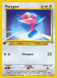 Porygon (078/105) [Neo Destiny]
