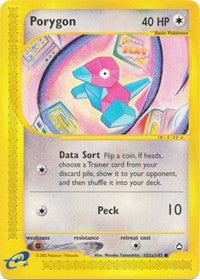 Porygon (103b) (103b/147) [Aquapolis]