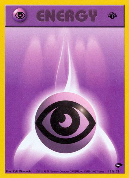 Psychic Energy (131/132) [Gym Challenge (Unlimited)]