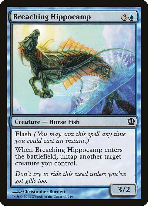 Breaching Hippocamp (43) [Theros]