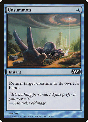 Unsummon (79) [Magic 2012]