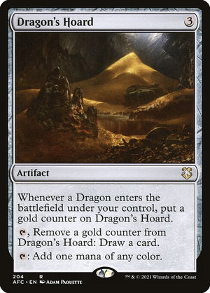 Dragon's Hoard (204) [Forgotten Realms Commander]