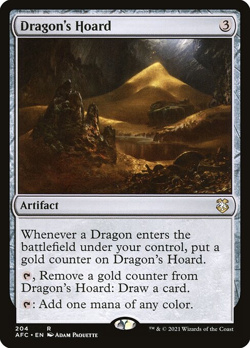 Dragon's Hoard (204) [Forgotten Realms Commander]