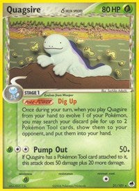 Quagsire (Delta Species) (21/101) [Dragon Frontiers]