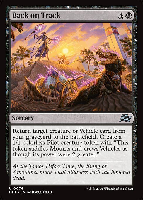 Back on Track (76) [Aetherdrift]