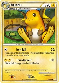 Raichu (10/123) [HeartGold SoulSilver]