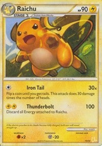 Raichu (#19 Non-Holo) (19/30) [HGSS Trainer Kit Gyarados and Raichu]