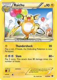 Raichu (40/99) [Next Destinies]