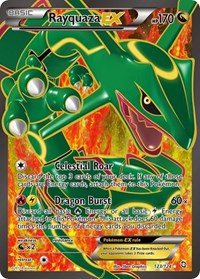 Rayquaza EX (123 Full Art) (123/124) [Dragons Exalted]