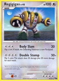 Regigigas (004/017) [POP Series 9]