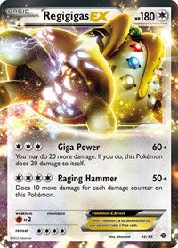 Regigigas EX (82/99) [Next Destinies]