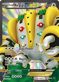 Regigigas EX (99 Full Art) (99/99) [Next Destinies]
