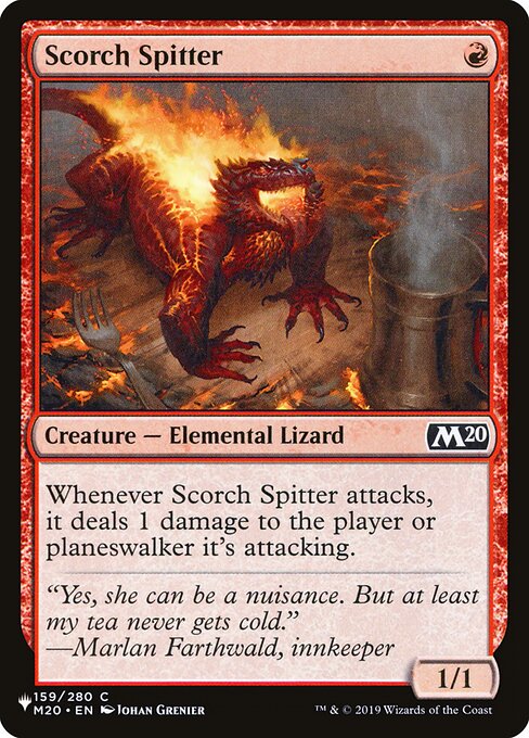 Scorch Spitter (M20-159) [The List]