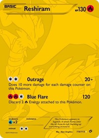 Reshiram (114 Full Art Secret Rare) (114/113) [Legendary Treasures]