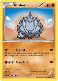 Rhyhorn (60/146) [XY Base Set]