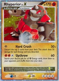 Rhyperior LV.X (145/146) [Legends Awakened]