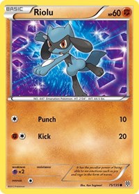 Riolu (75) (75/135) [Plasma Storm]