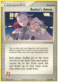 Rocket's Admin. (86/109) [Team Rocket Returns]