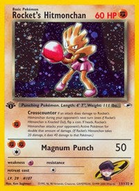 Rocket's Hitmonchan (011/132) [Gym Heroes (Unlimited)]