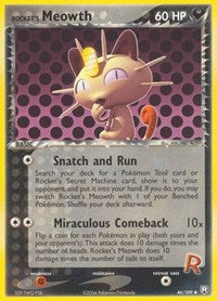 Rocket's Meowth (46/109) [Team Rocket Returns]
