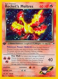 Rocket's Moltres (012/132) [Gym Heroes (Unlimited)]