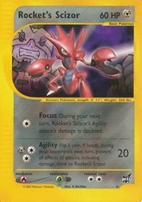 Rocket's Scizor - 4 (004/009) [Best of Promos]