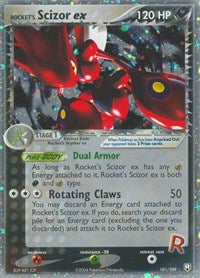 Rocket's Scizor ex (101/109) [Team Rocket Returns]
