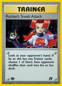 Rocket's Sneak Attack (16) (16/82) [Team Rocket (Unlimited)]