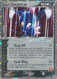 Rocket's Sneasel ex (103/109) [Team Rocket Returns]
