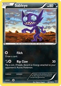 Sableye (68/146) [XY Base Set]
