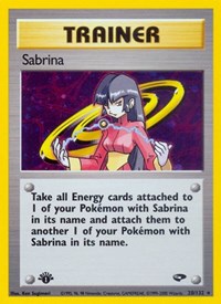 Sabrina (20) (020/132) [Gym Challenge]