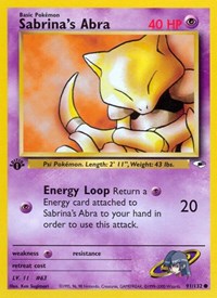 Sabrina's Abra (091/132) [Gym Heroes]