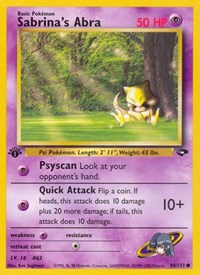 Sabrina's Abra (94) (094/132) [Gym Challenge (Unlimited)]