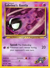 Sabrina's Gastly (093/132) [Gym Heroes (Unlimited)]