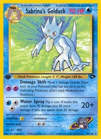 Sabrina's Golduck (030/132) [Gym Challenge (Unlimited)]