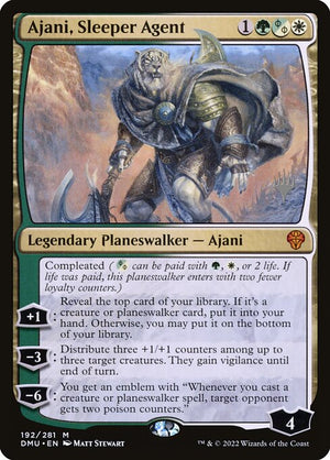 Ajani, Sleeper Agent (192p) [Dominaria United Promos]