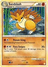 Sandslash (29/123) [HeartGold SoulSilver]