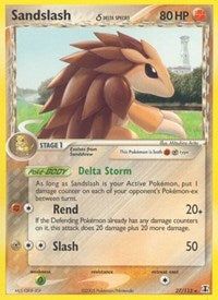 Sandslash (Delta Species) (27/113) [Delta Species]