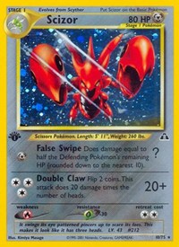 Scizor (10) (10/75) [Neo Discovery]