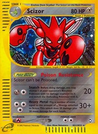 Scizor (H21) (H21/H32) [Aquapolis]