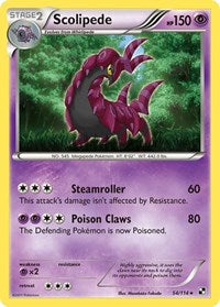 Scolipede (54/114) [Black and White]